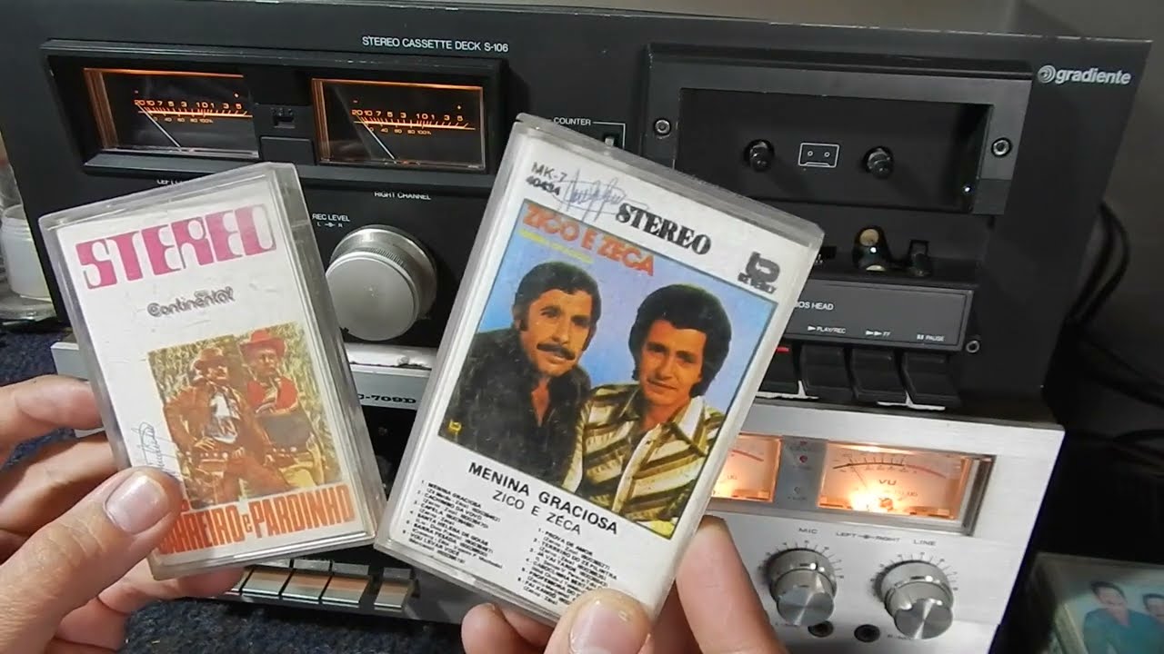 FITAS K7 A VENDA - ESCUTANDO UMA POR UMA !!!! SERTANEJO CLÁSSICO