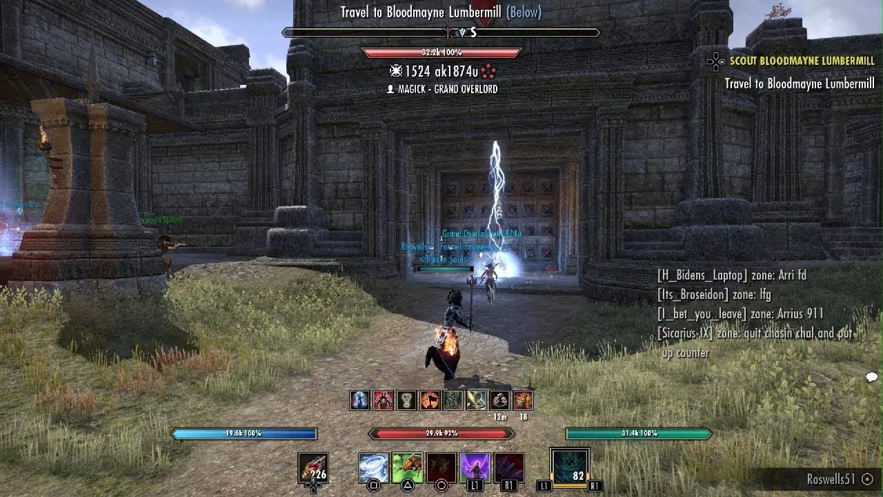 raw eso pvp: 'bad bitches' defend The Chalamo (feat. Harry Potter Kush)