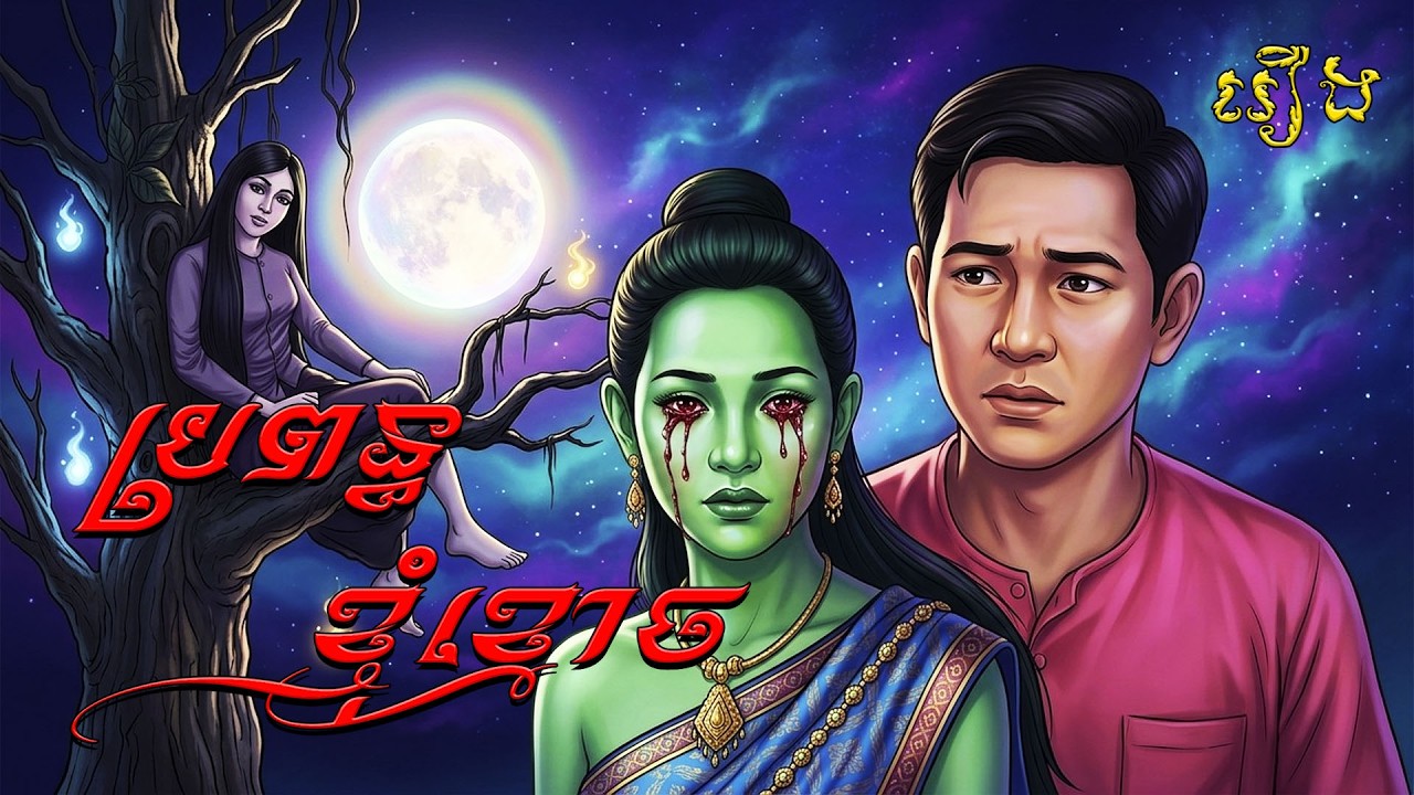 រឿងនិទាន-ប្រពន្ធខ្ញុំខ្មោច/ បុរសអភ័ព្វបានប្រពន្ធសុទ្ធតែជាខ្មោច