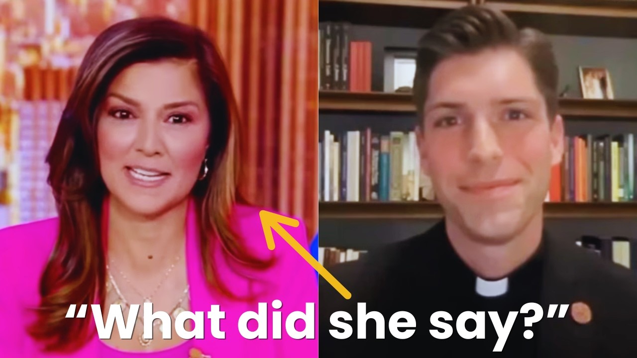 Ведущая Fox News сделала кокетливый комплимент католическому священнику в прямом эфире
