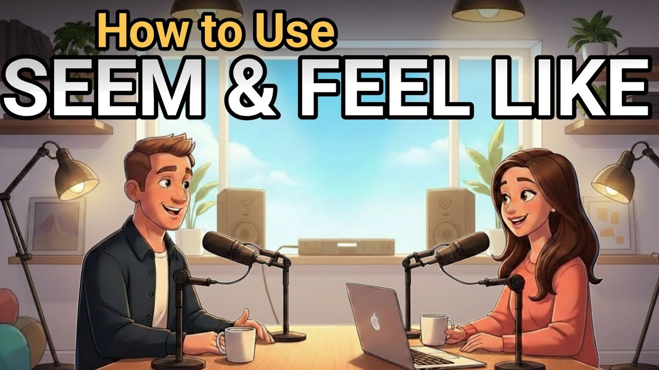 How to Use SEEM and FEEL LIKE in Everyday English | English Conversations Podcast