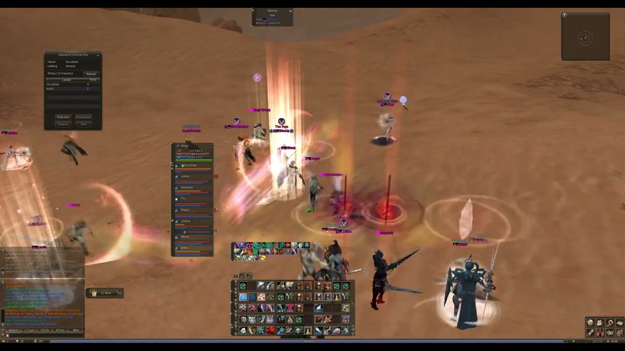 Gods 20 sec party / 10 vs 18