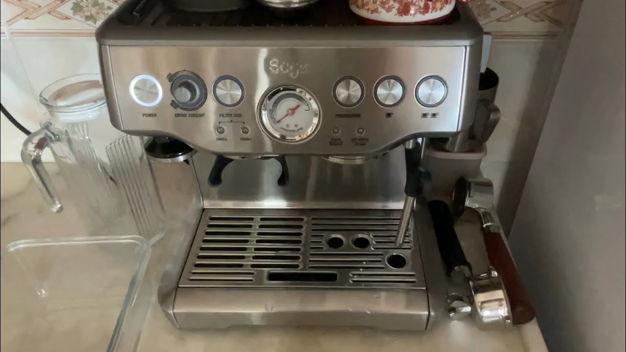 Sage barista express kireç temizliği - descale