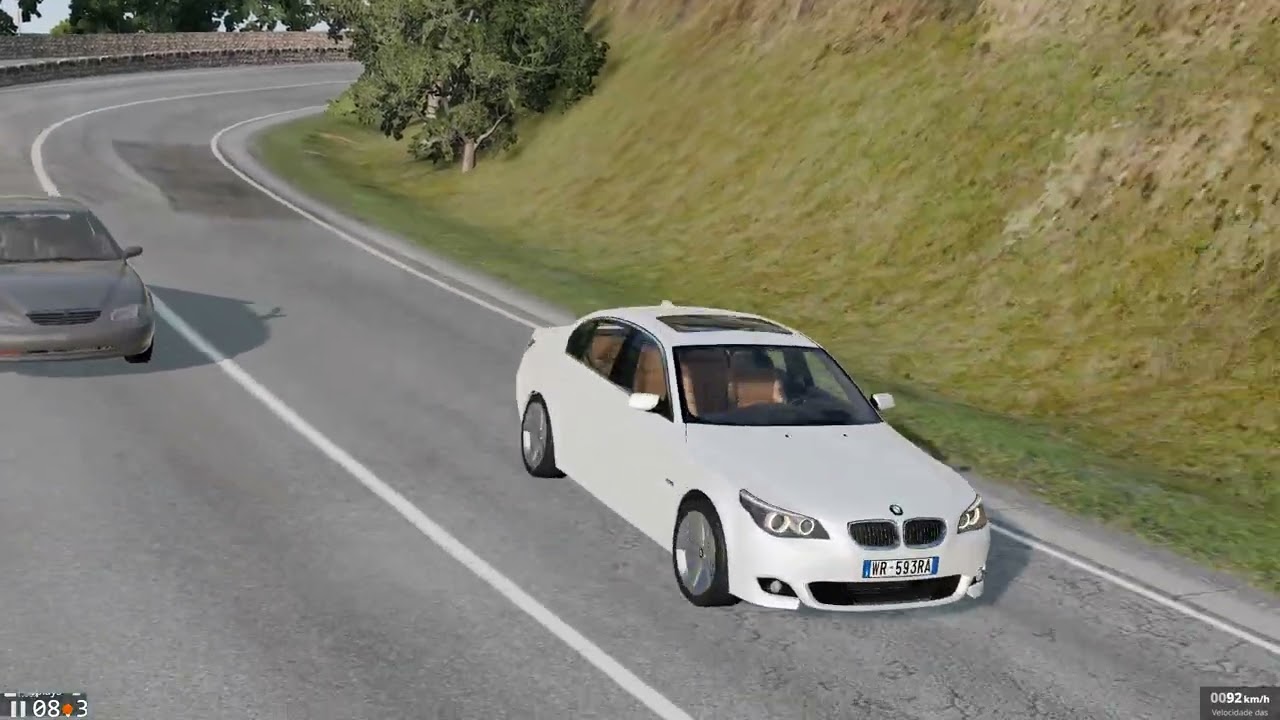 BMW E60 530d (M57) BIG TURBO (BeamNG.Drive)