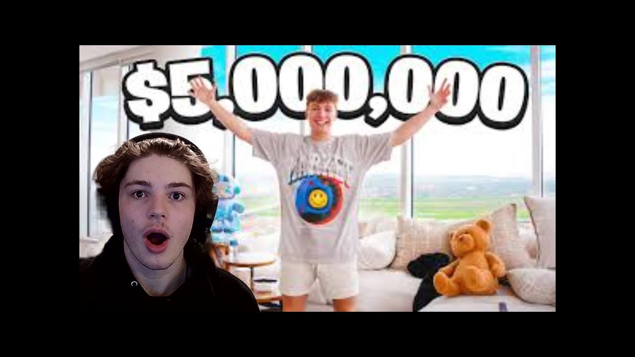 I REACTED TO CLIXS 6 MILLION DOLLAR HOUSE TOUR