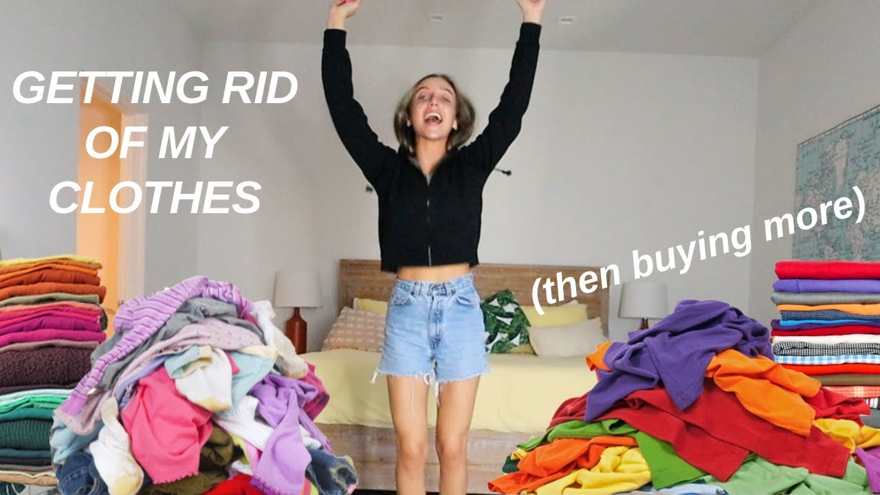 CLEANING OUT MY CLOSET *EXTREME*