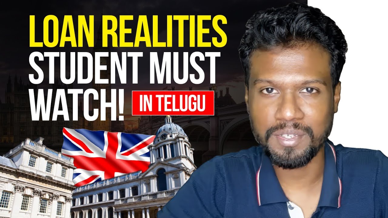 UK Education Loan Complete Guide in Telugu | Banks, Interest & Process