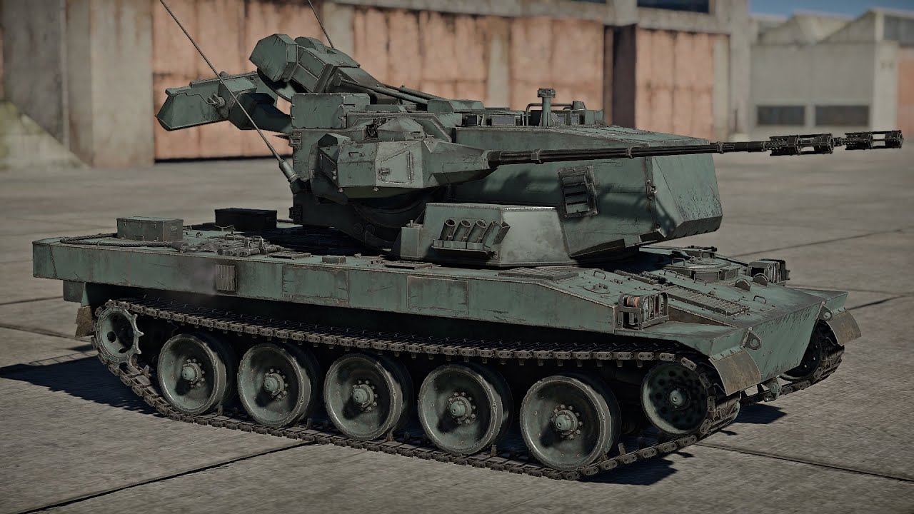 【WarThunder】対空・対地車両のレーダー展開・格納モーション