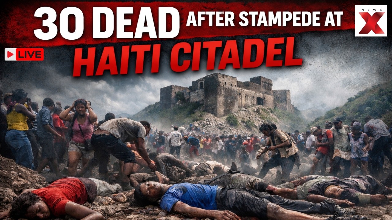 Haiti Stampede LIVE | TRAGEDY UNFOLDS! 30 Dead In Haiti Fortress Stampede Horror