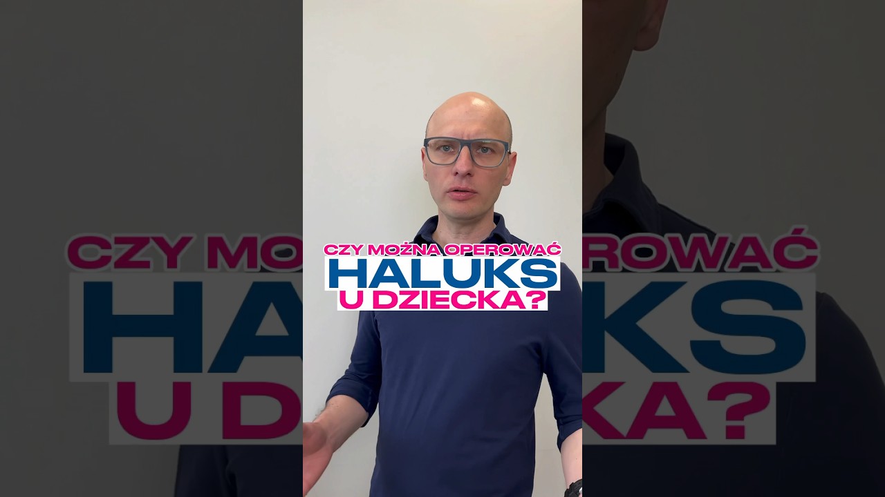 Czy dziecku można zoperować haluksa? Paluch koślawy u dziecka‼️