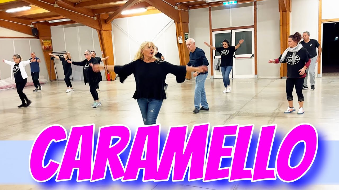 CARAMELLO #ballodigruppo #ballidigruppo #tormentone #2022 #linedance #elettralamborghini