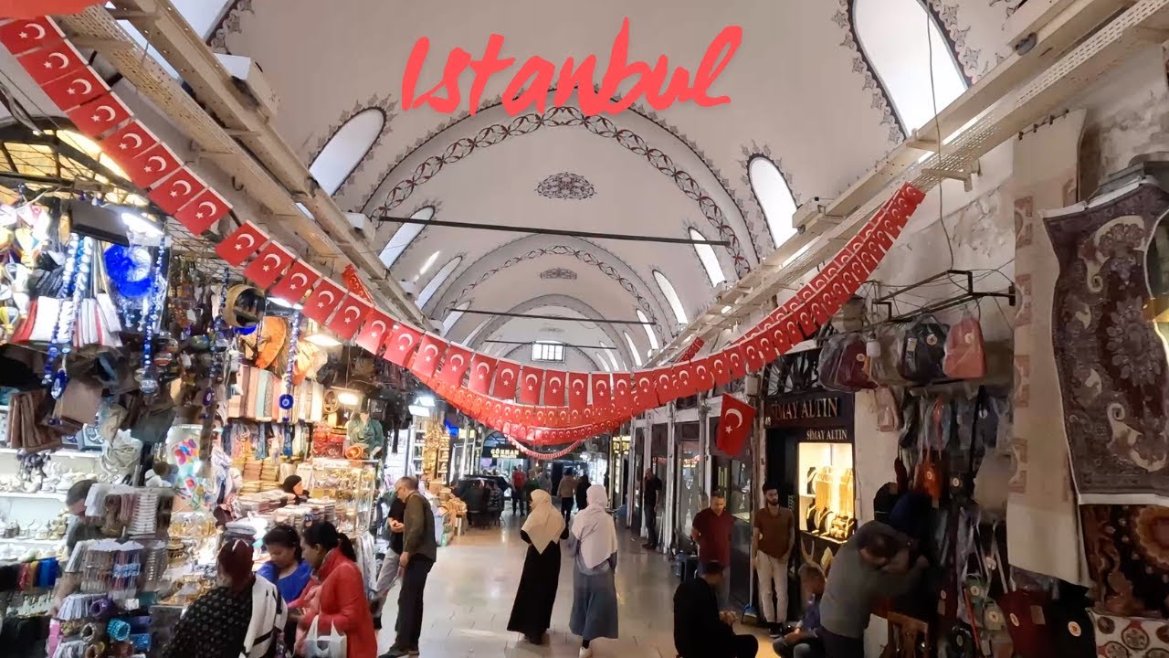 Grand Bazaar Walk Around 4k