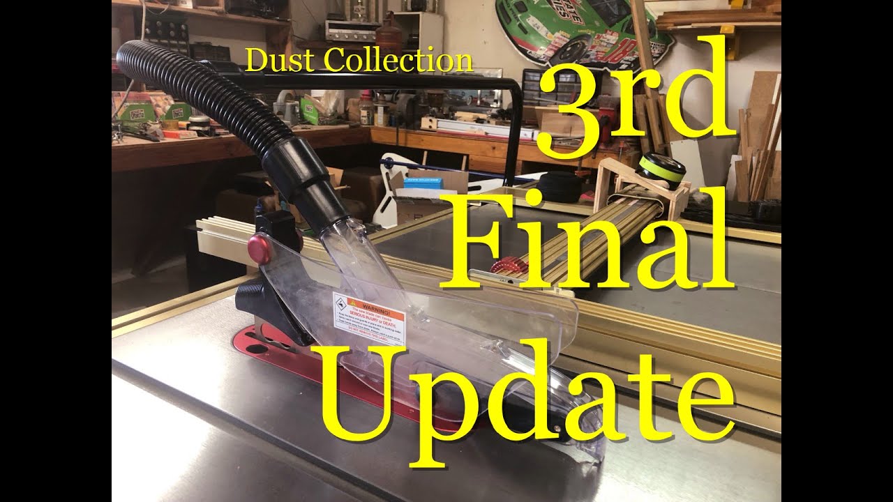 3rd Final update Incra fence dust collection retro fitting