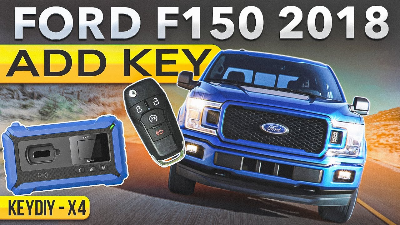 Ford F150 - Программирование ключа с KeyDiy X4