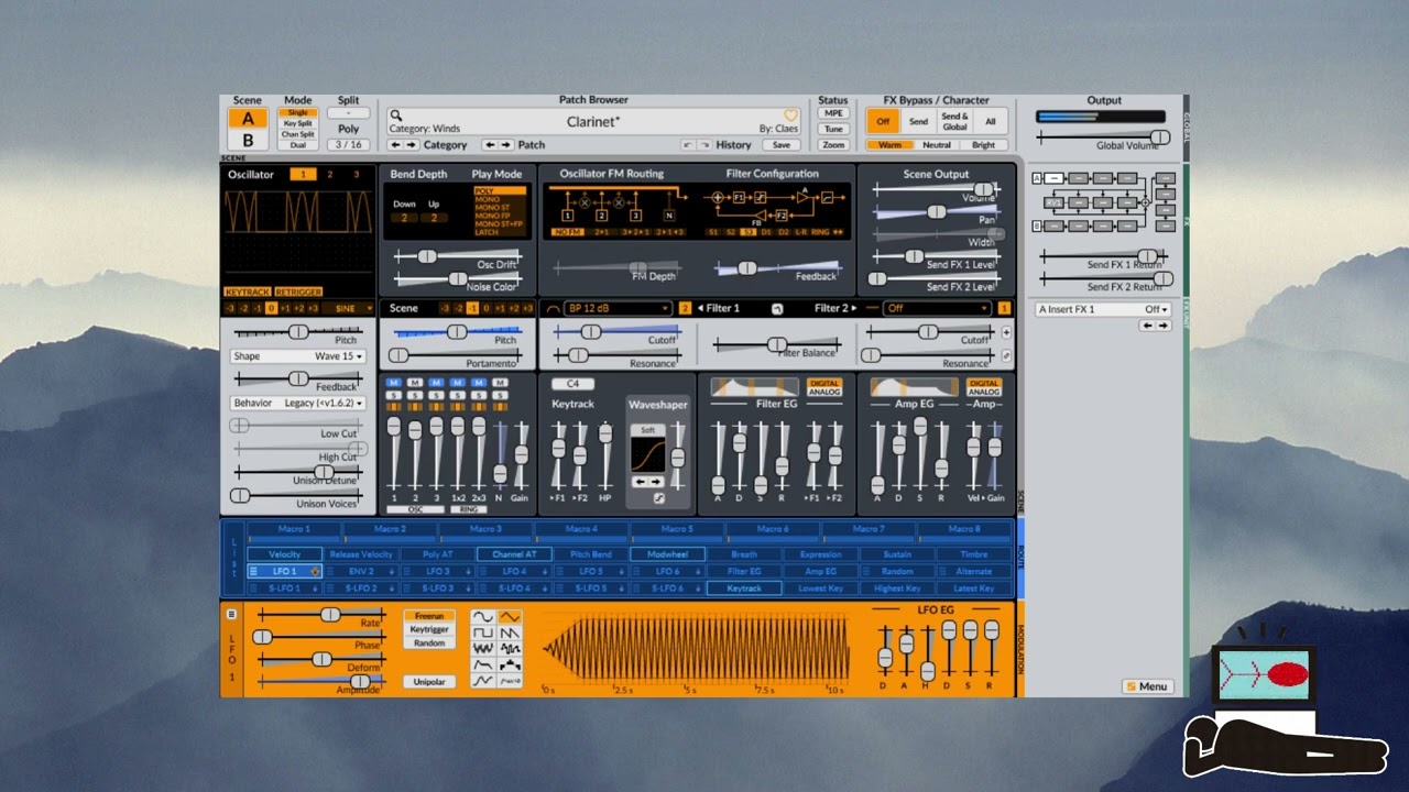 Surge XT / free VST synth / demo play only