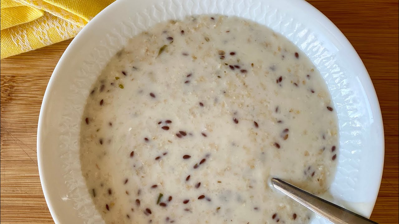 حساء/شوربة أو حسوة الشوفان