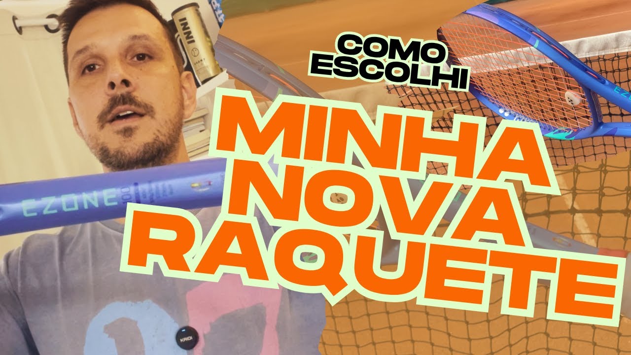 🔥 Minha Nova Raquete! Por que escolhi a Yonex Ezone 100🎾