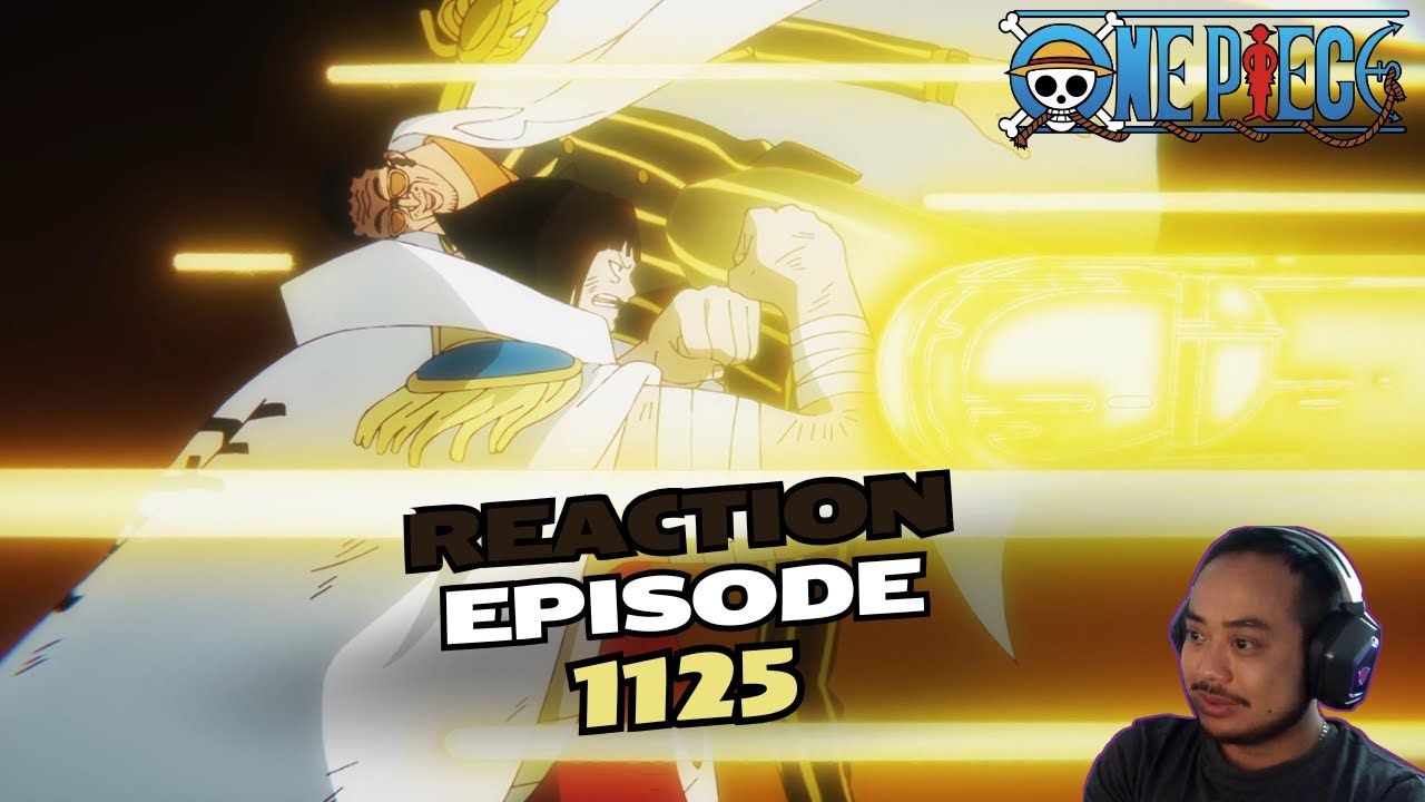 KIZARU VS SENTOMARU !! | One Piece Episode 1125 REACTION