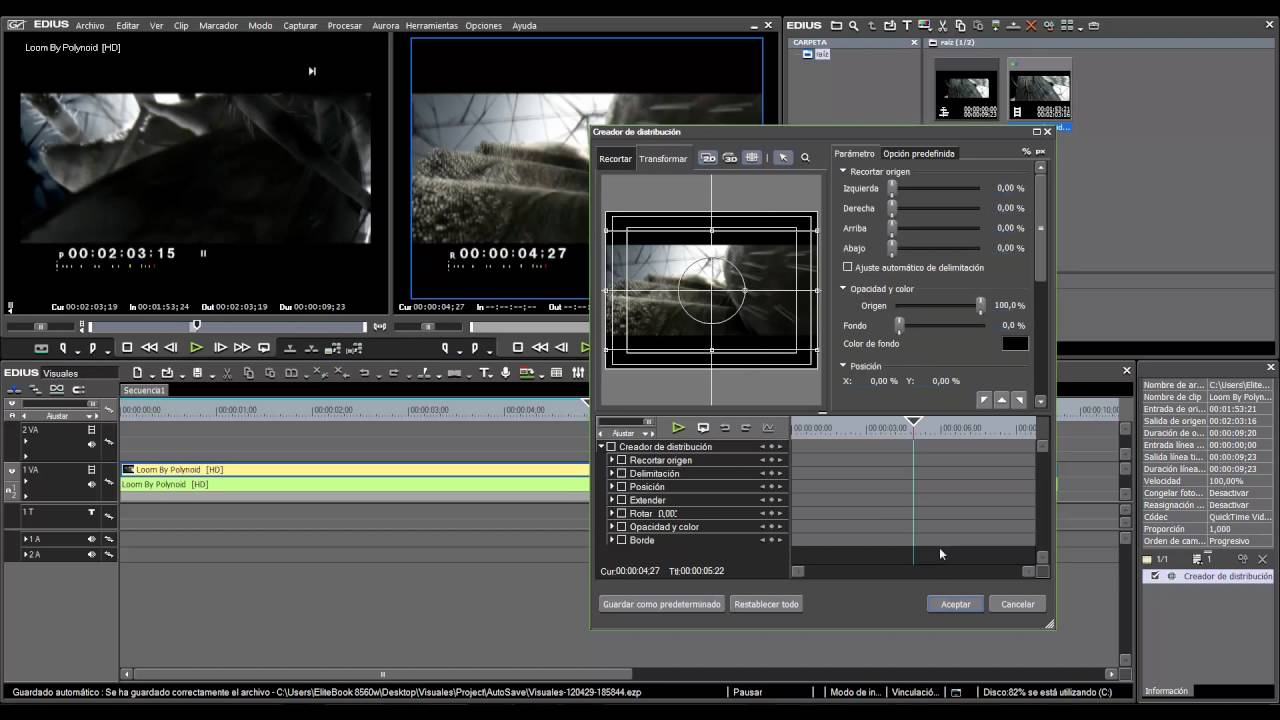 EDIUS 7 TUTORIAL