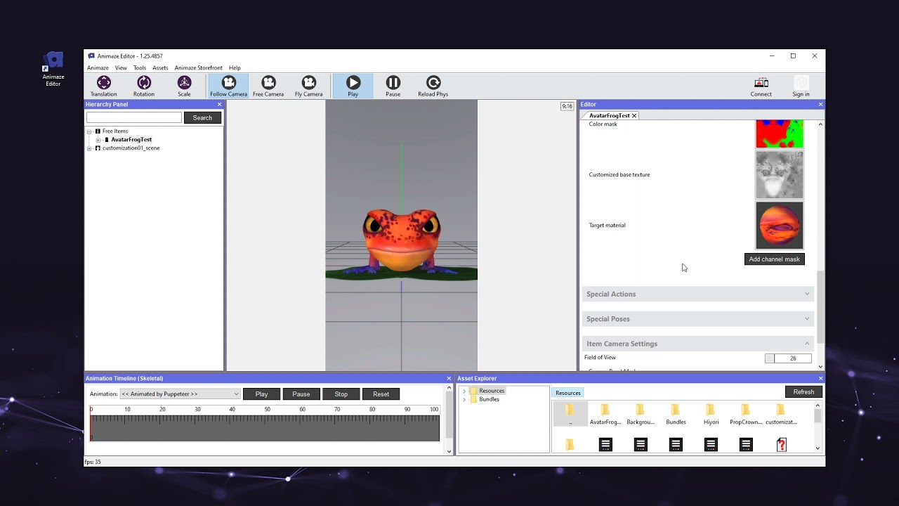 Animaze Editor Tutorial: How to Add Customizaton Options to your 3D Avatar