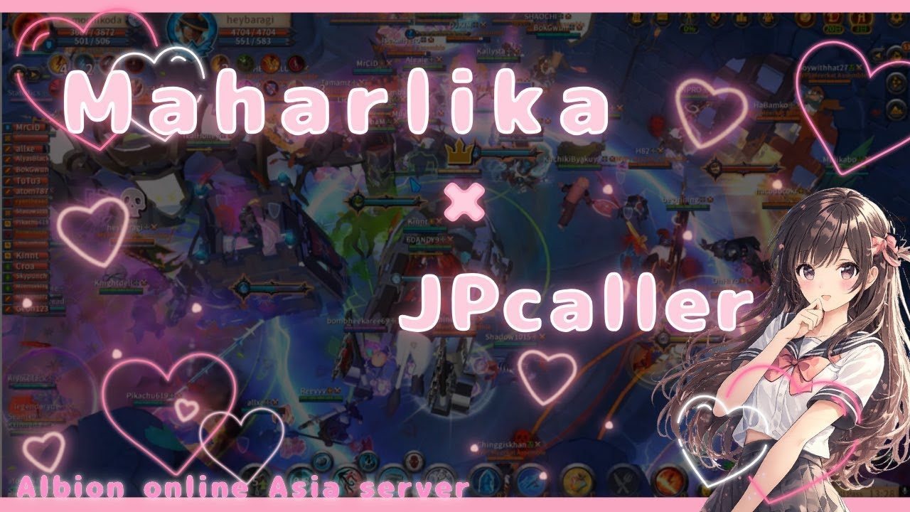 JP girl caller / 12utc castle / albion online