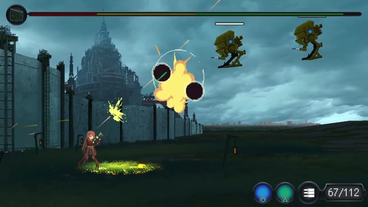 Marfusha. A game where you shoot things and get paid for it. But live in an apocalyptic smelly dump.