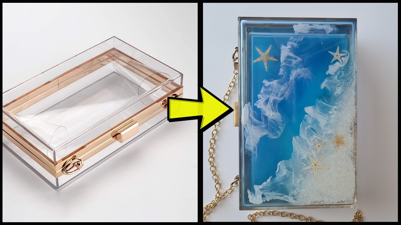 Resin Clutch Bag Tutorial. Amazing DIY Ideas
