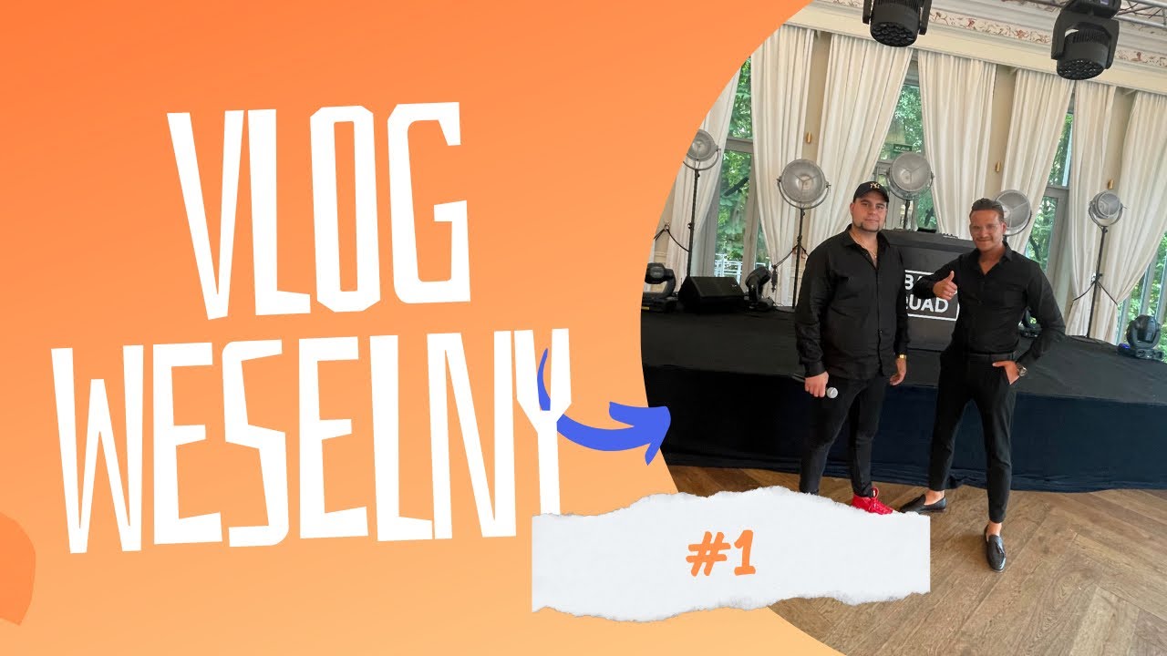 #1 VLOG WESELNY - Odc. 1🪩🎊✌️