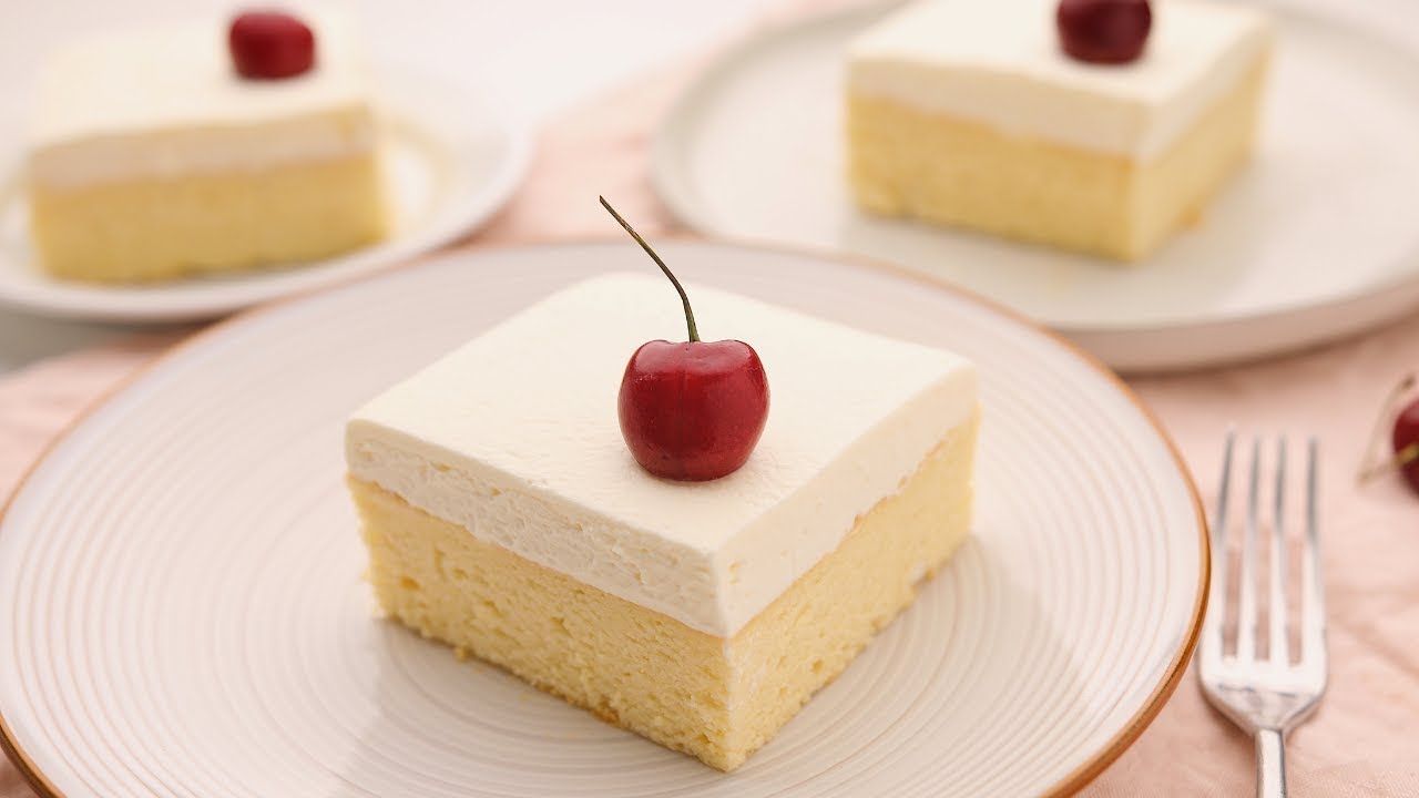 ألذ و أطرى كيكة حليب ستتذوقيها في حياتك! /  Tres leches cake