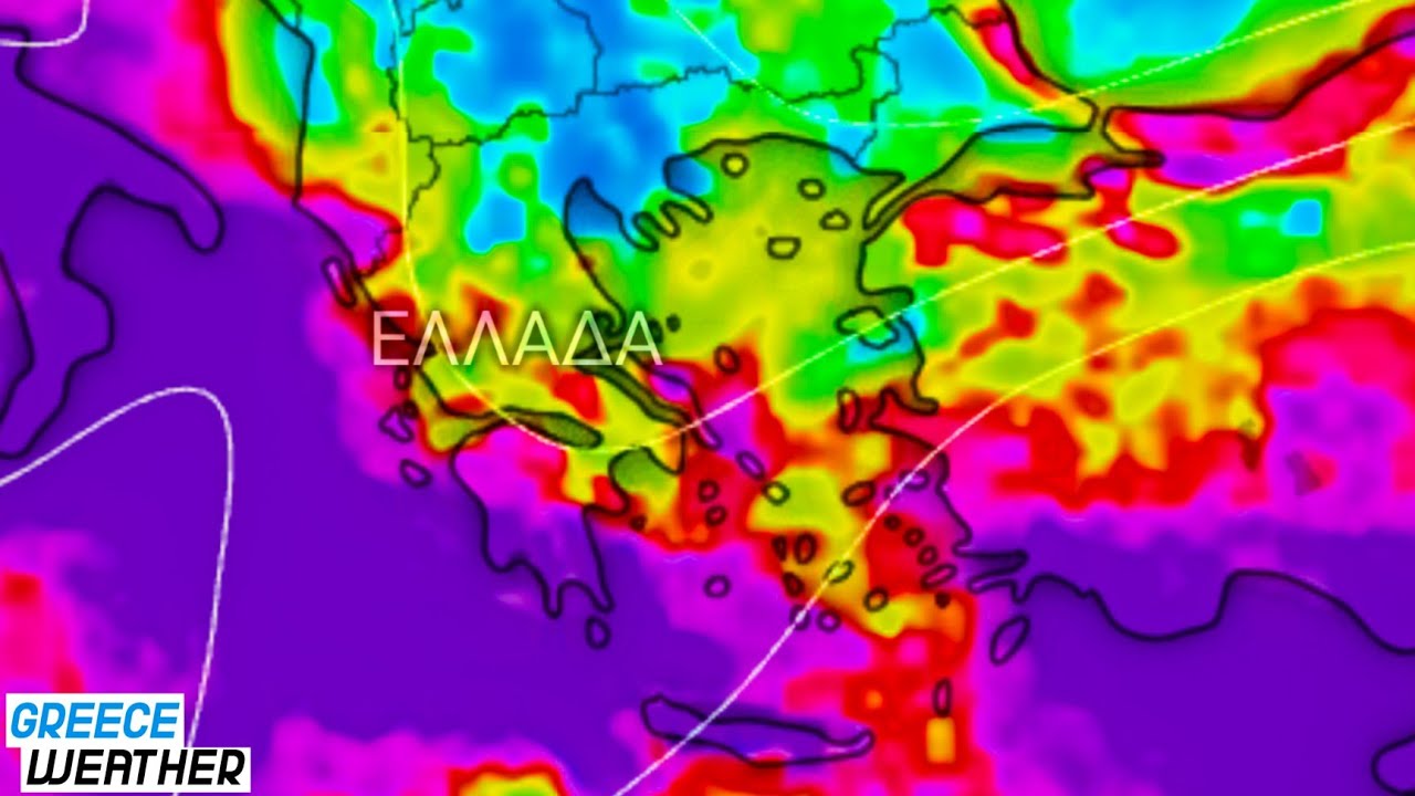Καιρός στην Ελλάδα | Μοντέλο ECMWF – Υετός / 24 άρτιος 2026 – Βροχές και Καταιγίδες στην Ελλάδα