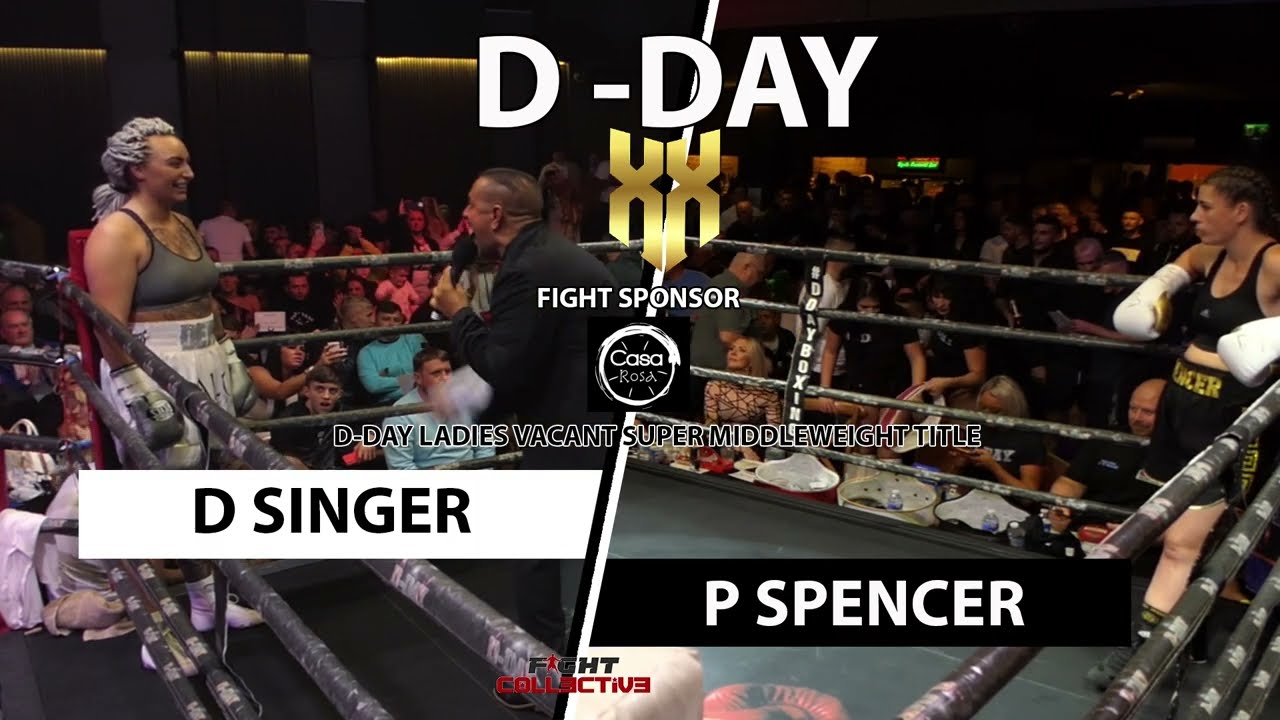 D-DAY BOXING XX: 21 Demi Singer vs Paulette Spencer