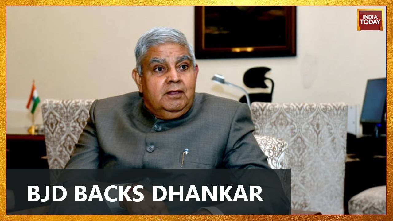 BJD To Back NDA's Jagdeep Dhankhar For Vice President Elections