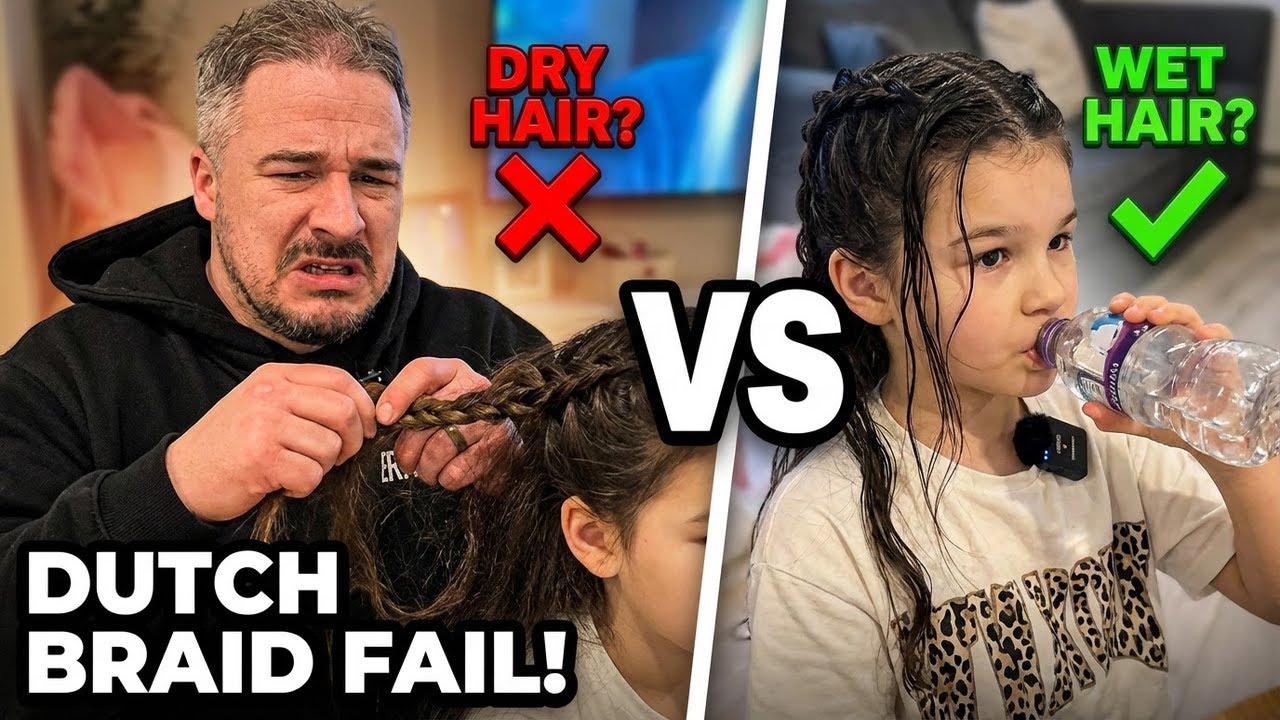 Day 4 of learning to do Dutch Braids! It&rsquo;s all gone wrong 😭
