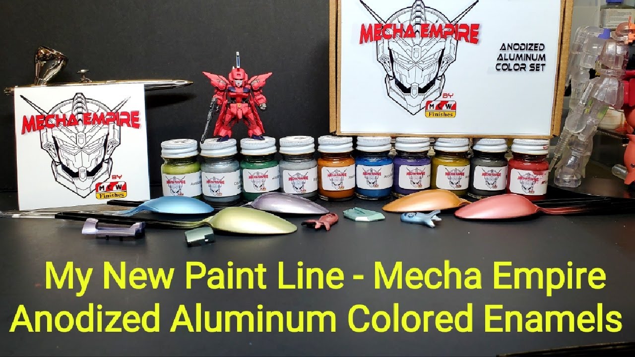 Introducing My all New Paint Line - Mecha Empire - Anodized Aluminum Colors