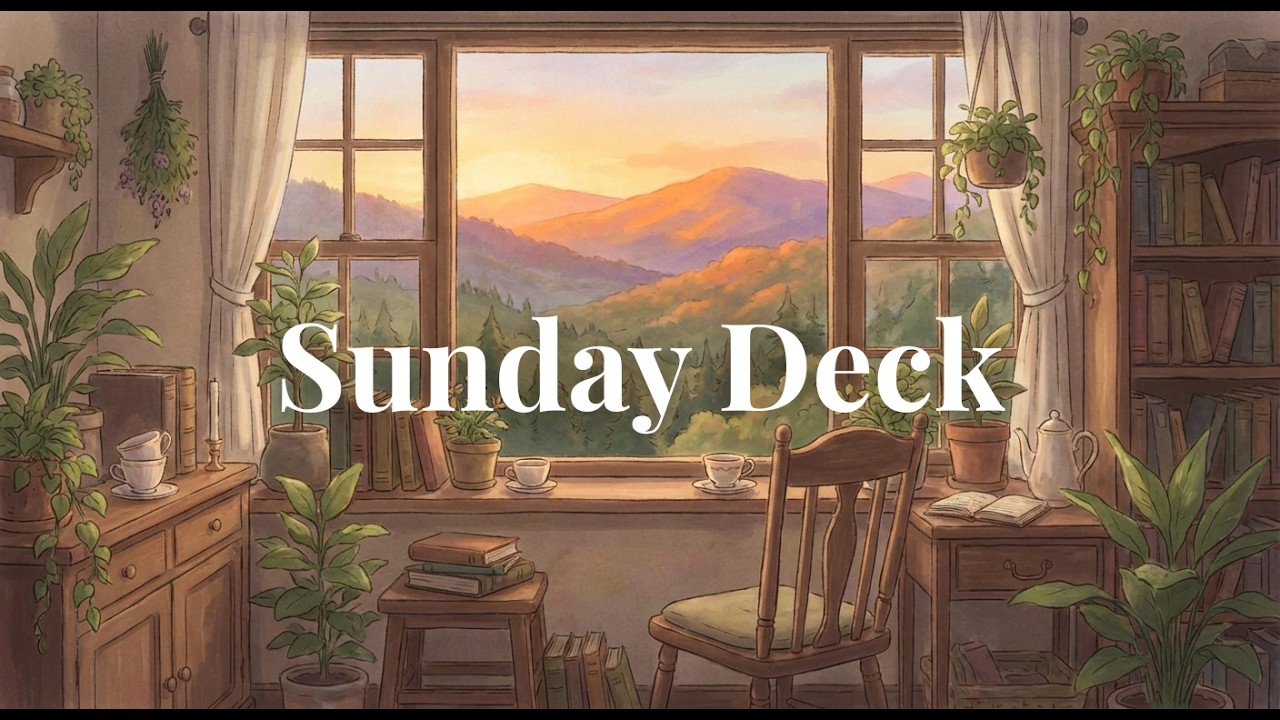 Sunday Deck - Weekend Vibes 🌅 | Slow Down. Breathe. Chill. | Lo-Fi Mix