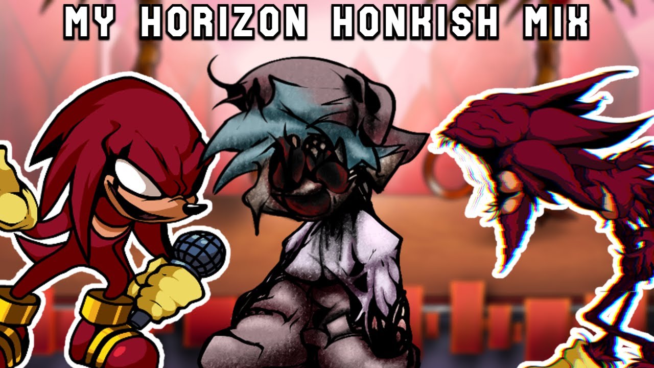 My Horizon Honkish Mix - Old Wechidna Design | FNF MODS