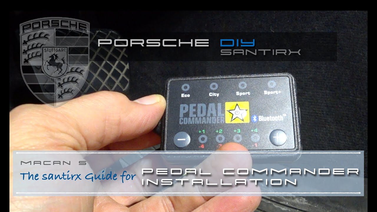 Pedal Commander Installation - DIY Guide for the Porsche Macan