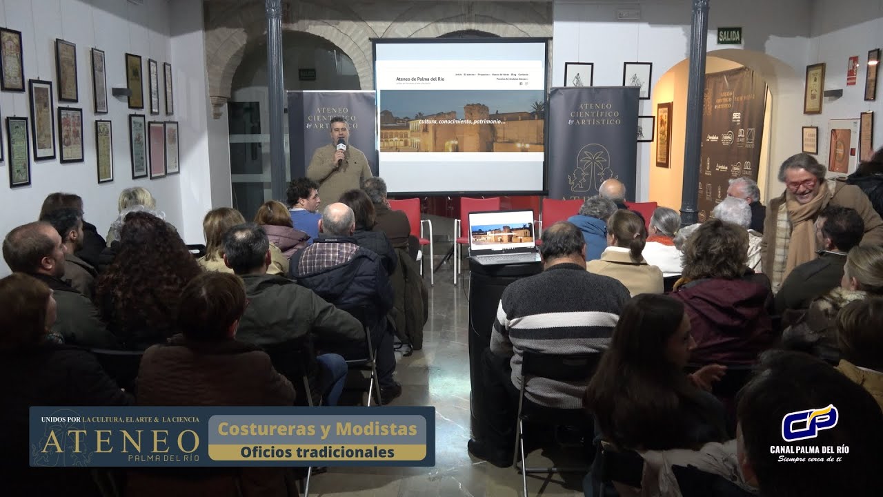 Costureras y Modistas, oficios tradicionales, Ateneo de Palma del Río