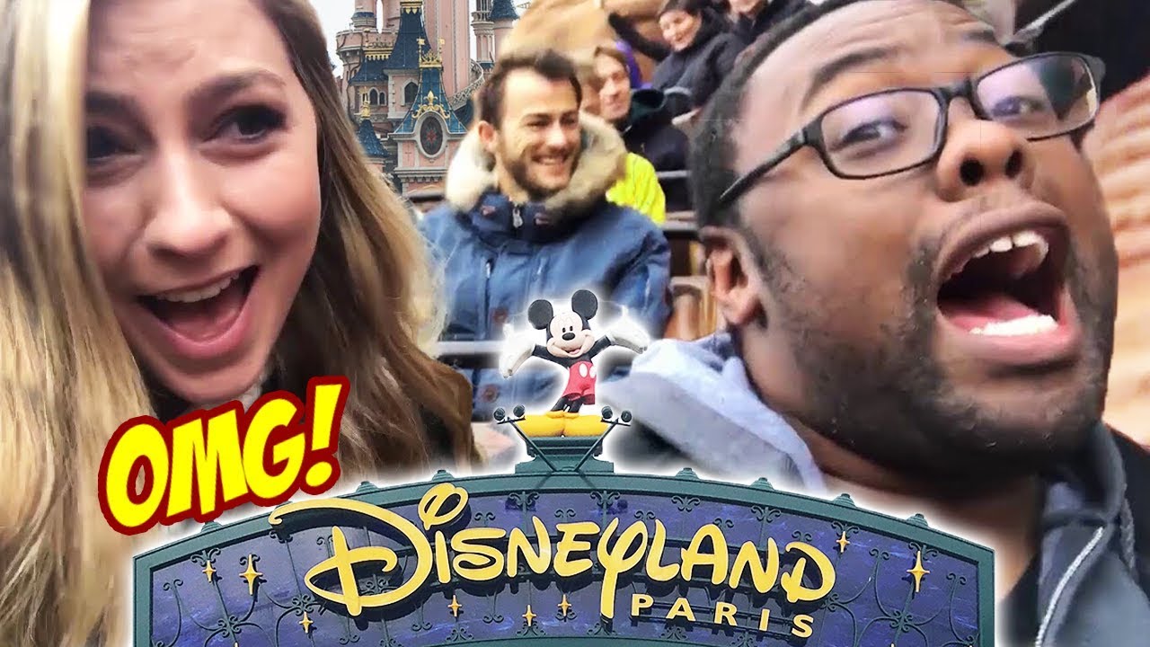 DISNEYLAND PARIS! My First Time! Disney Paris vs USA? - Black Nerd in Paris #2
