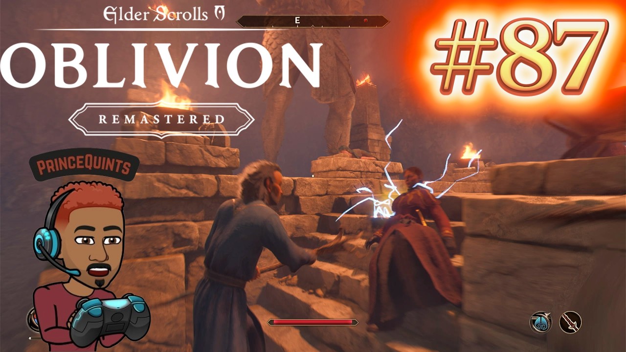 Elder Scrolls IV Oblivion Remastered Ep 87 - Dagon’s Shrine/ Meeting Mankar Camoran