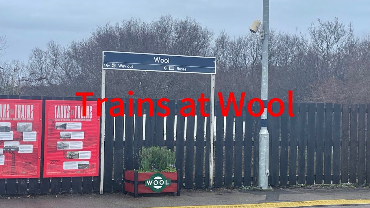 Leo’s Grand Adventures: Trains at Wool Railway Station 
