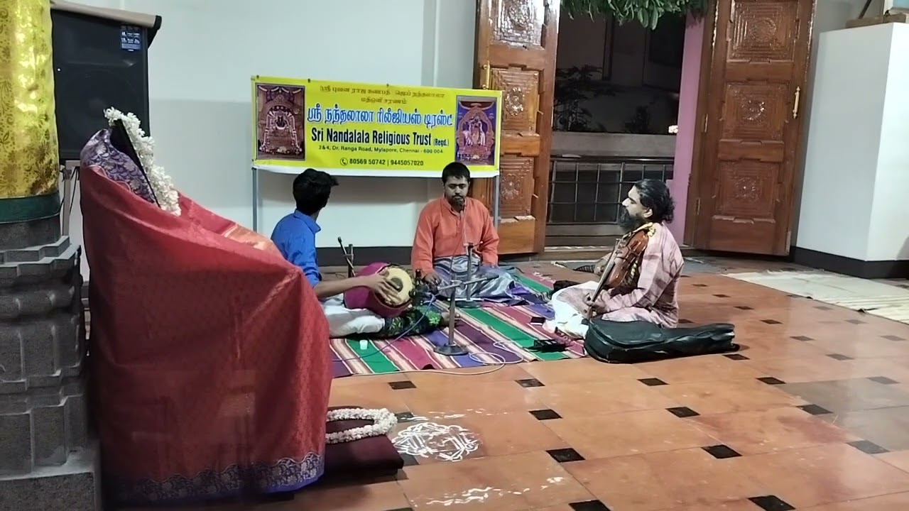 Aditya Mohan Carnatic vocal -Prananatha- Soolini