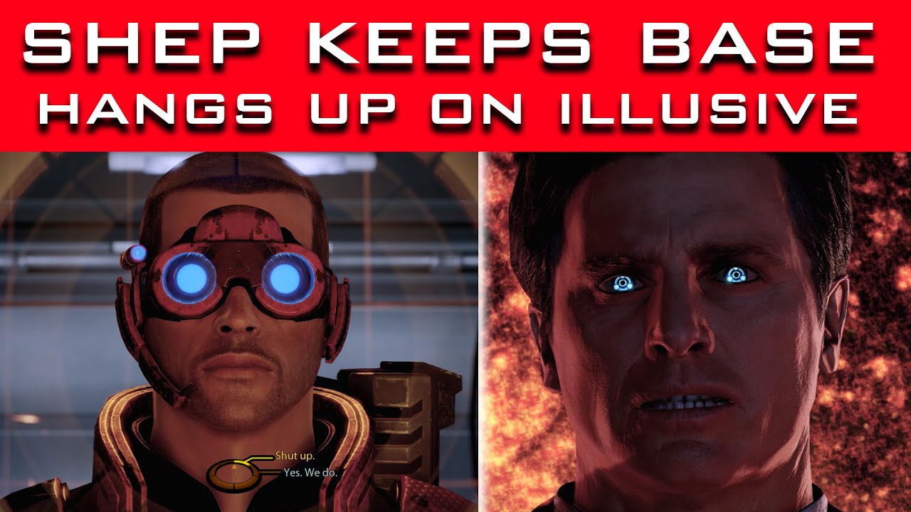 Shepard Keeps the Collector Base... Hangs Up on The Illusive Man Anyway
