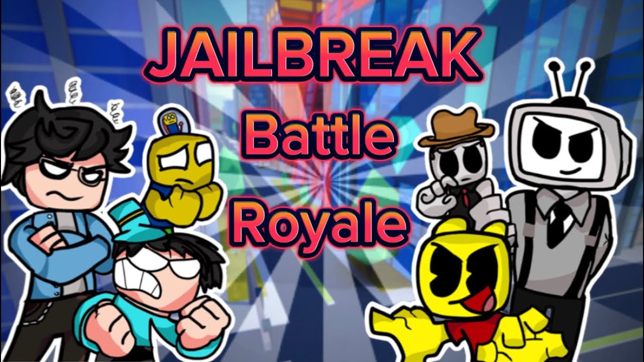 Jailbreak YouTuber BATTLE ROYALE! ⚔️🔥 (Roblox Jailbreak Update)