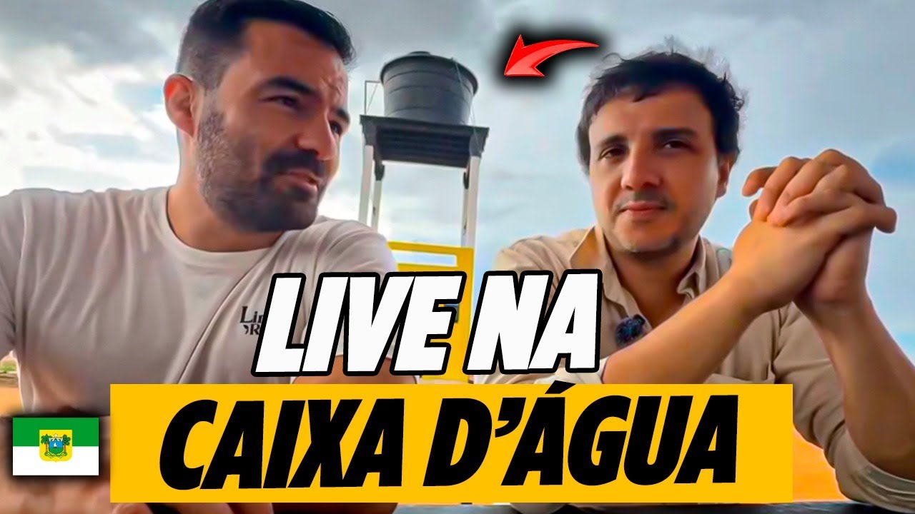 AO VIVO DA CAIXA D'AGUA PRETA N - LIVE IRL