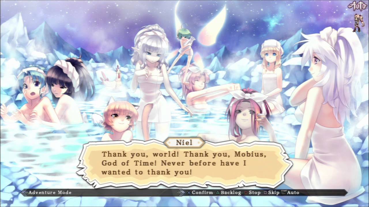 Record of Agarest War ZERO 98 Post Game Hotsprings