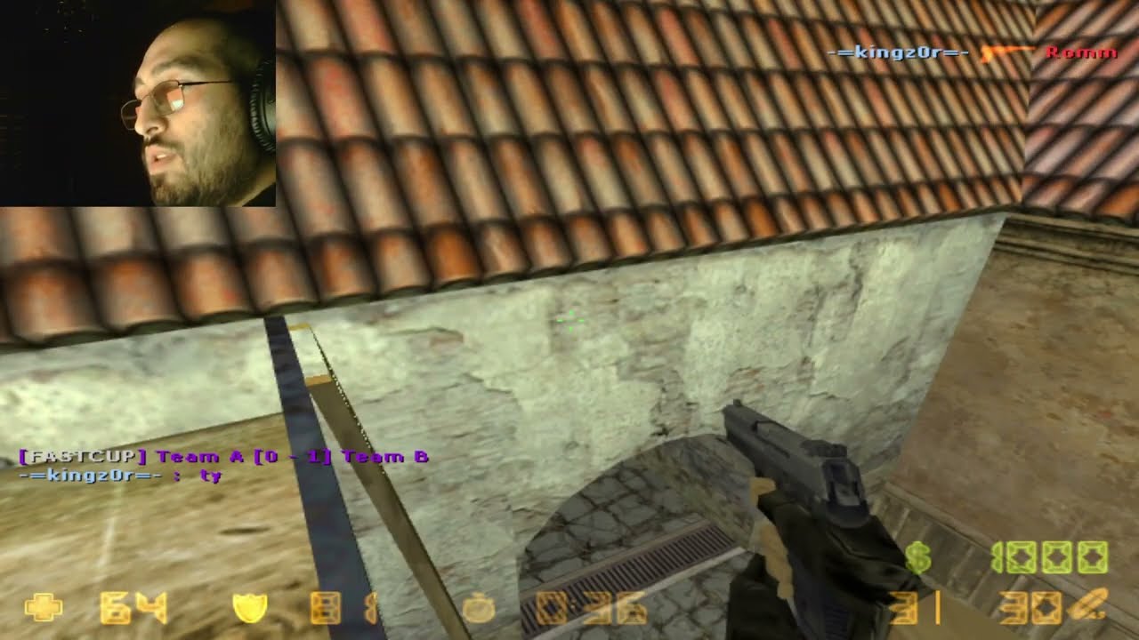 CS 1.6 POV | kingz0r (39/24) | FASTCUP GoldenGuns Solo League | Dec 9, 2025