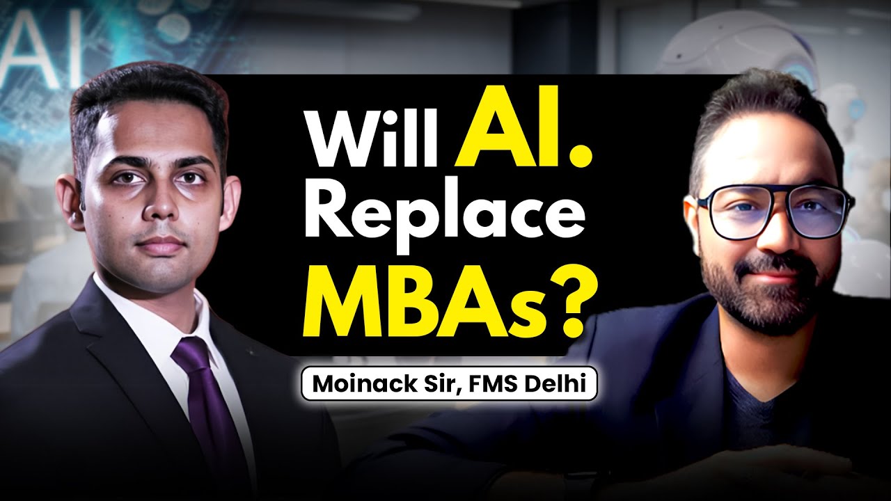 Is MBA Worth It? Will AI Replace MBAs? Preparation Plan Ft. Moinack Sir #mbapreparation #mba