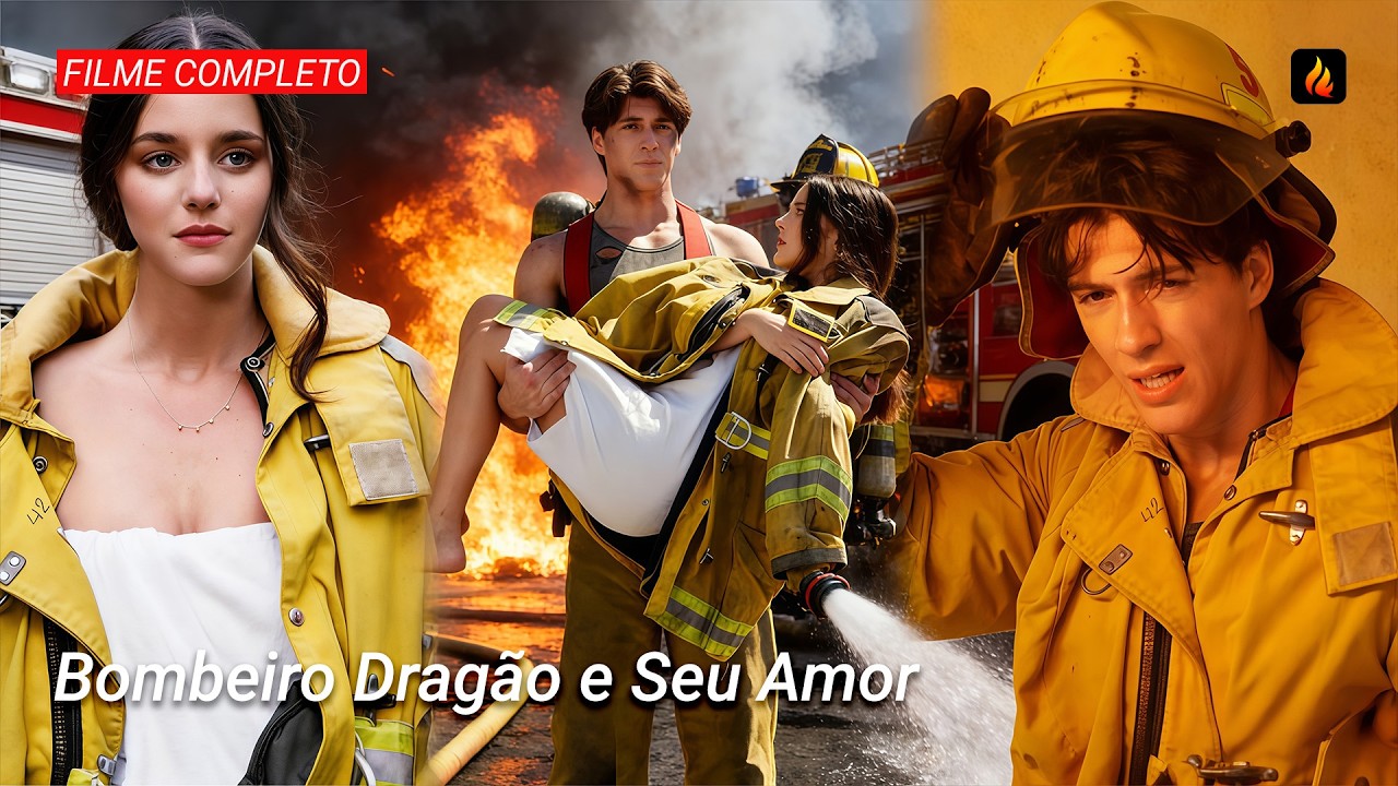 🔥 Bombeiro Drag&atilde;o e Seu Amor FILME COMPLETO | Ele Salvou Meu Cora&ccedil;&atilde;o e o Mundo 🐉