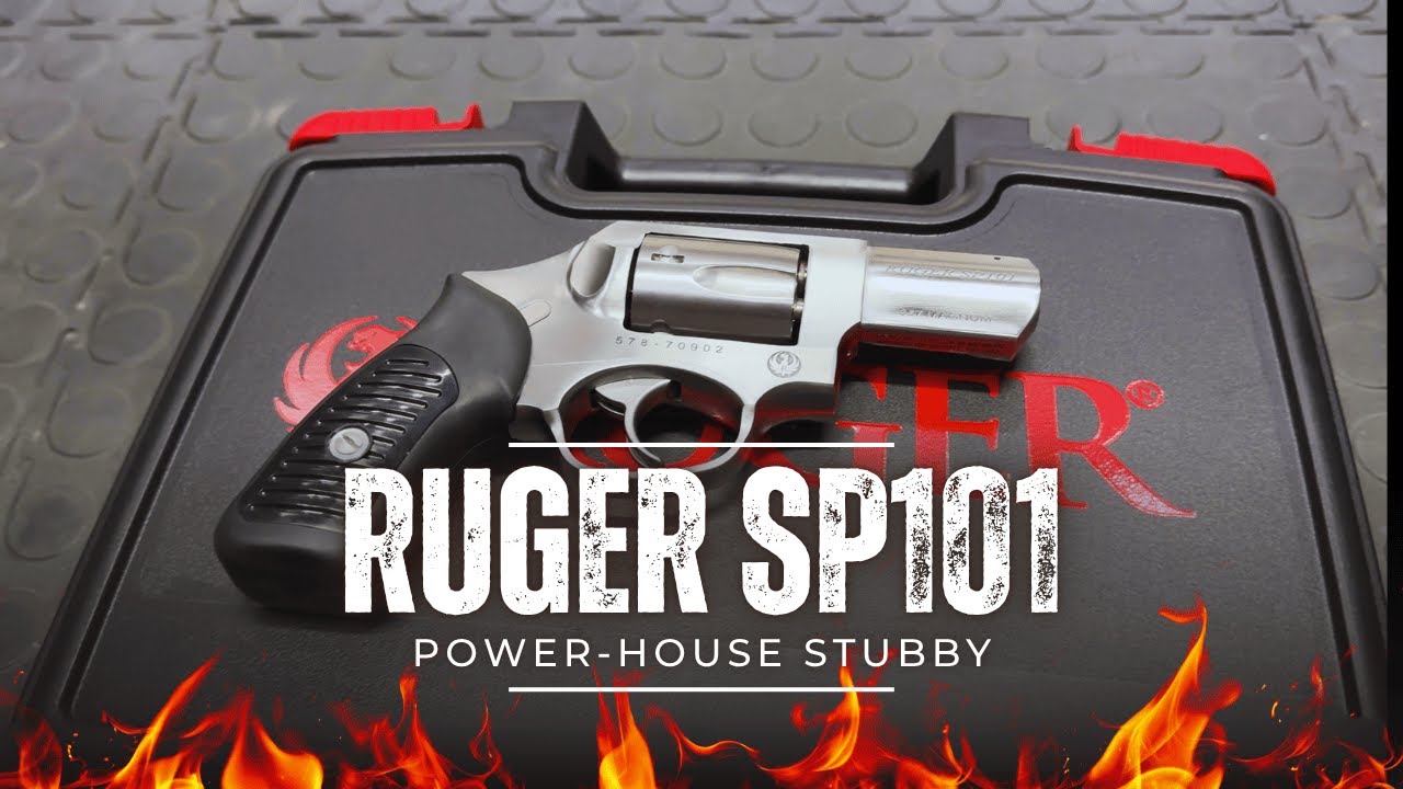 Револьвер Ruger SP101 Stubby &mdash; подробный обзор и тест на дальность!